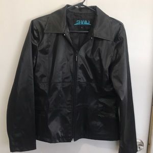 Shaili Leather Jacket Medium
